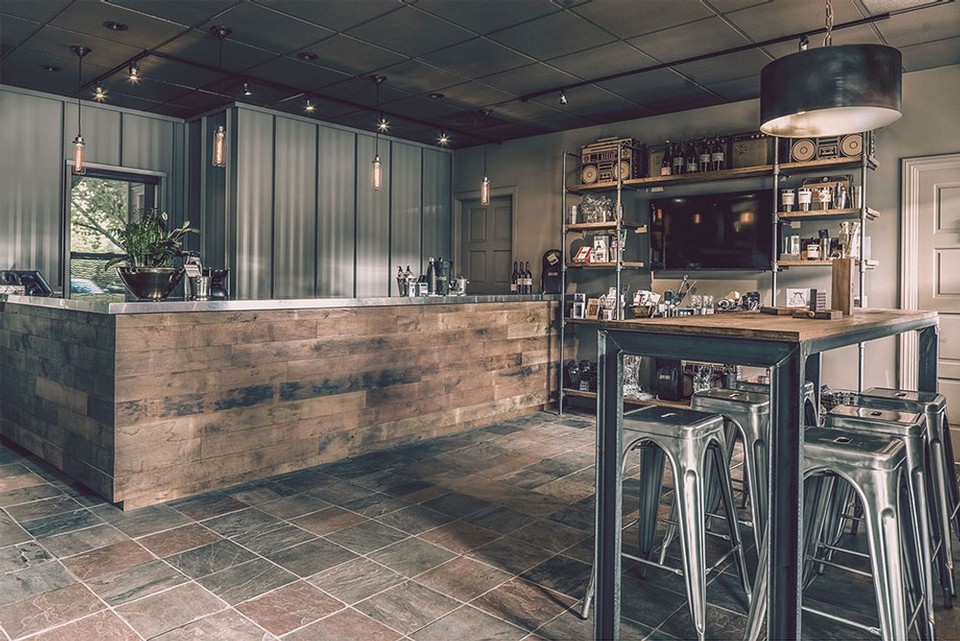 Interior of Tasting Room