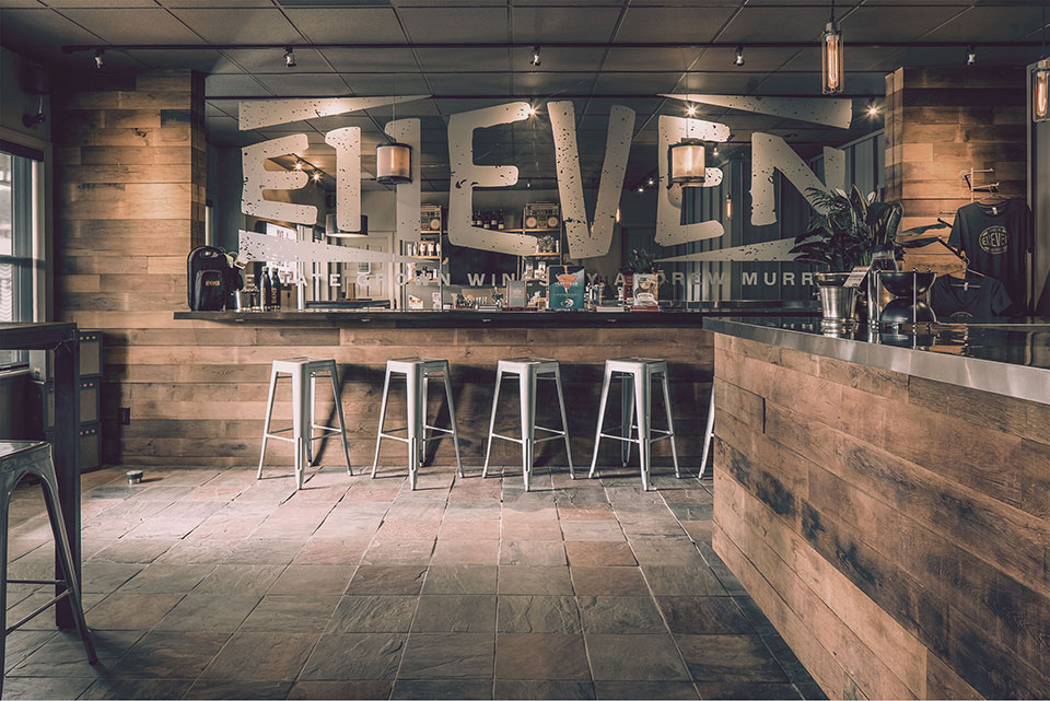 Interior of Tasting Room